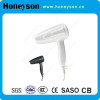 hotel safety switch foldable hair dryer 1400w