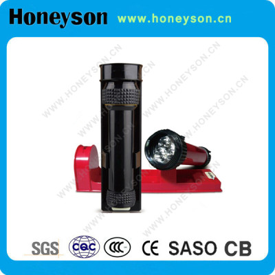 Non-Slip Handle LED Emergency Torches for Hotel