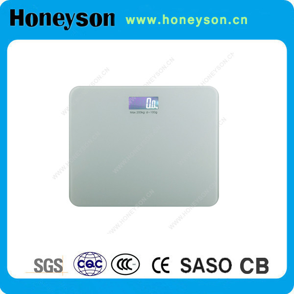  silver electronic bathroom scale