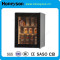 Honeyson Supplier profession glass door mini fridge with lock and key