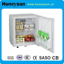 Honeyson 2016 glass door hotel mini bar fridge