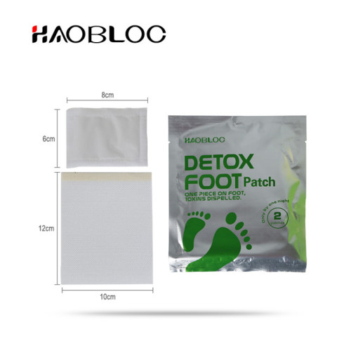 OEM private label japanese detoxing foot pads to remove toxins