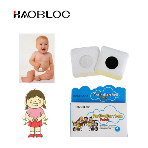 Popular OEM Product Haobloc Herbal For Kids Diarrhea Patch Treatment Wholesale