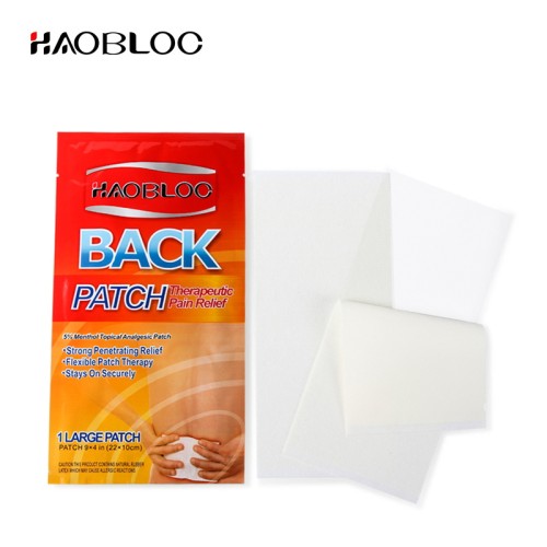 2020 New Product Haobloc Transdermal Patch For Lower Back Pain Treatment