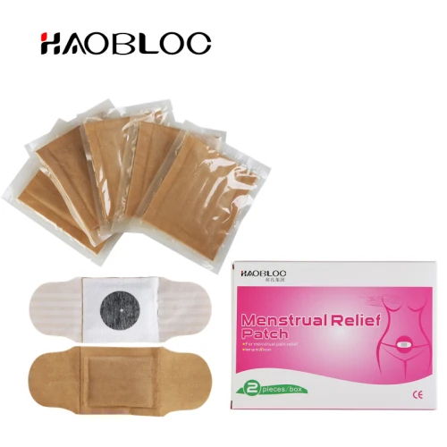Direct Factory Personal Care Product Haobloc Menstrual Pain Heat Patch For Women