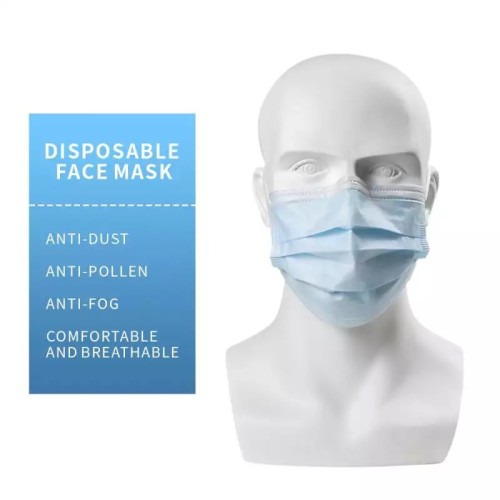 Haobloc Disposable 3ply Surgical Face Mask Against Coronavirus wholesale