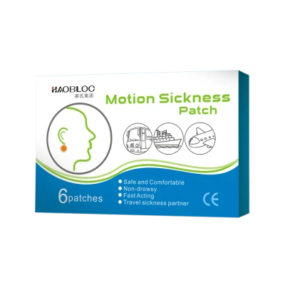 Direct Factory Haobloc Herbal  Scopolamine Motion Sickness Patch Wholesale