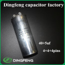 Condensador cbb65 25 uf 4 + 2 pins motor en marcha