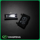 Cbb61 15 uf 450vac condensador 4 pines te negro shell ac condensador