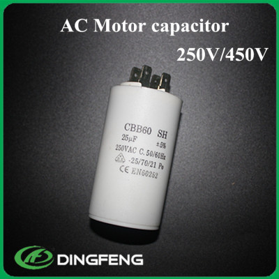 Funcionamiento del motor condensador 20 uf y 4 pines cbb60 3 uf 450 v condensador