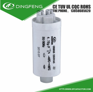 Condensador para la lámpara uv dingfeng cbb80 condensador 250 v 12 uf