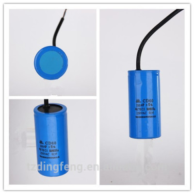 Azul pp tubo 400 v condensador electrolítico de aluminio 300 uf