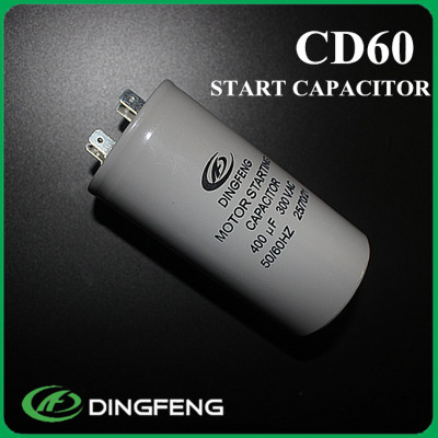 De cd60a gastos de ac motorreductor dingfeng cbb61 condensador de arranque condensador del motor