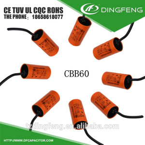 Cable cbb60 condensador de membrana de uf para el motor