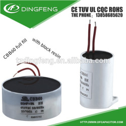 Factor de inducción calentador te negro resina condensador