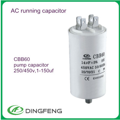 Air conditioner capacitor costo 50/60 hz condensador electrolítico