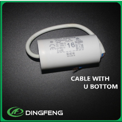 Condensador de funcionamiento 1-150 uf cbb61 0.9 uf condensador