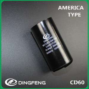Motor start capacitor CD60 condensador 70 uf 250 v eléctrica