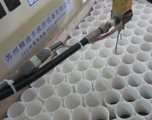 20 cm cable carcasa de plástico blanco de 80 uf 250 v condensador