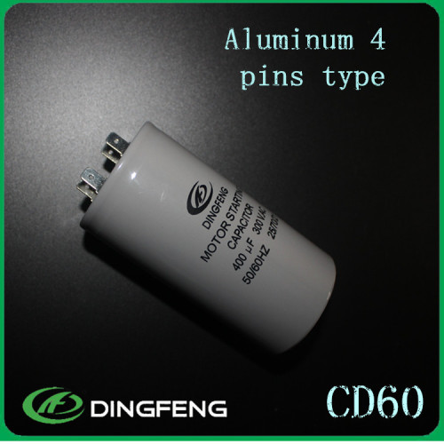 Compresor start capacitor CD60 250 V con tubos de plástico
