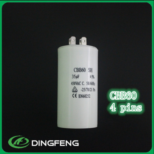 CBB60 4 pines 450 V 25/70/21 0.5 condensador faradio