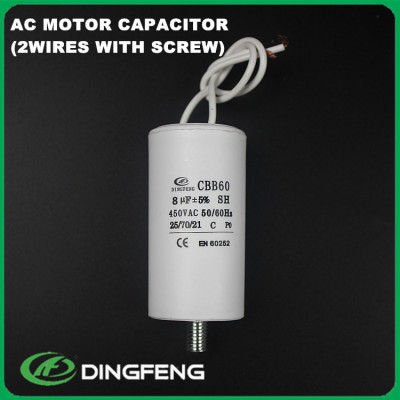 Ac motor run capacitor cbb60 condensador 500 v eléctrica en general