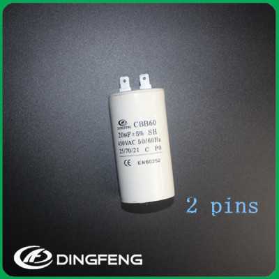 V ca metalizado polyester film capacitor 11 uf condensador