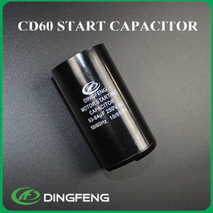 Cd60 250 v condensador de arranque del motor para el compresor de aire precio condensadores