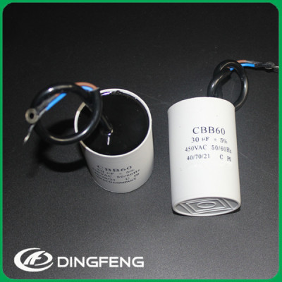 Run capacitor 3.5 uf cbb60 150 uf 220 v ac capacitor