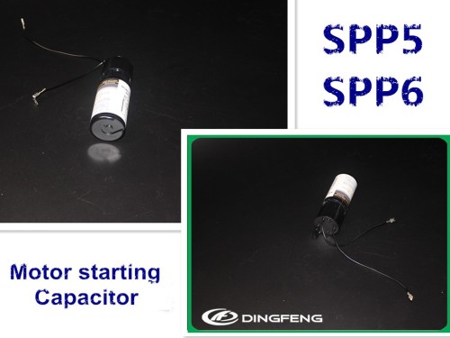 SPP5/SPP6 para el compresor de aire cd60a condensador de arranque