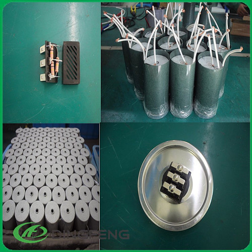 Condensador con reactor hecho en china fábrica condensador de fase 3