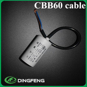 Condensador cbb60 450vac en60252-1 condensador 50 uf