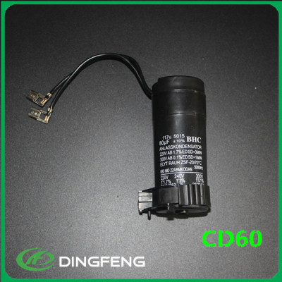 Cd60 10/55/10 cd60 125-330 v 40 uf-1020 uf ac motor start capacitor