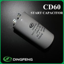Condensador del motor de ca 220 v a ac aluminio condensador 250 v 600 uf