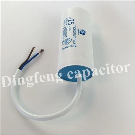 capacitors in wires