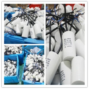 cbb60 50/60hz 25/85/21 capacitor for electric motor running plastic wire