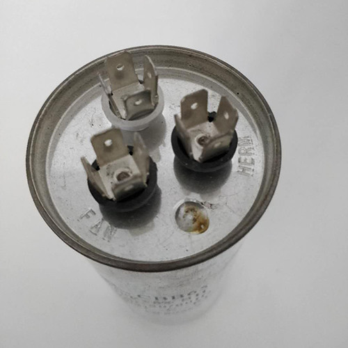 Condensador de aire acondicionado de microfarad AC condensador de poliéster metalizado de 25uf cbb65
