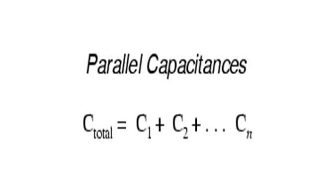 Dingfeng Capacitor---capacitors in series and parallel