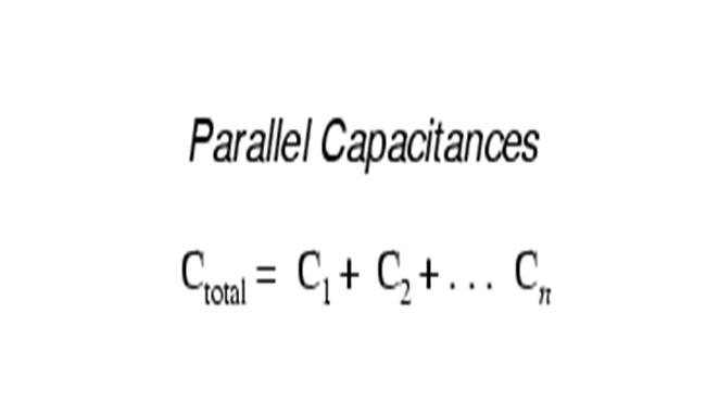 Condensador Dingfeng --- condensadores en serie y paralelo