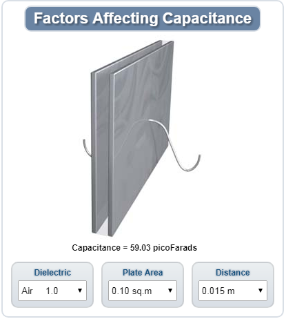 Dingfeng Capacitor - العوامل المؤثرة على قيمة السعة