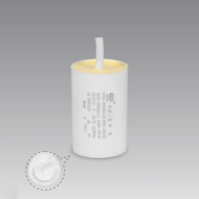 100pcs/ctn capacitor ac motor cbb60 capacitor 24uf for lelectric motor water pump full of resin