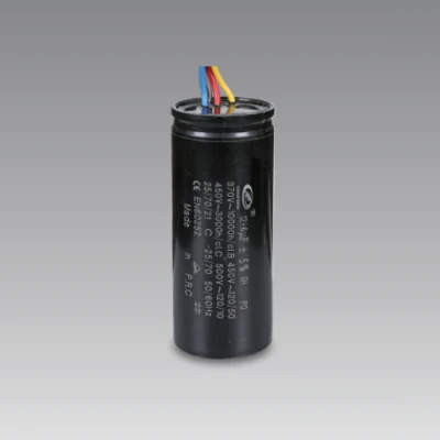 cbb60 4 wires washing machine capacitors ac motor capacitor 12+5uf 25/70/21 50/60hz