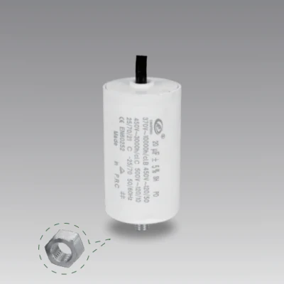 cbb60 capacitor made in china polyester film mylar capacitor wires 450v