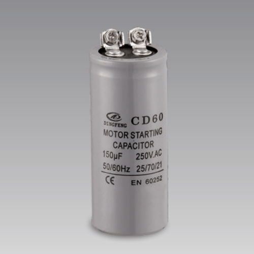 CD60 AC MOTOR STARTING CAPACITOR - DINGFENG