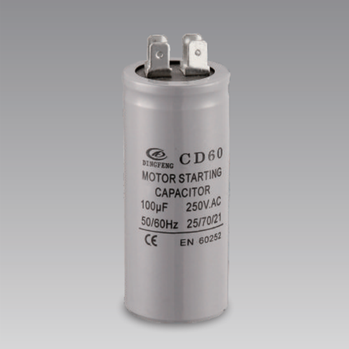 CD60 AC MOTOR STARTING CAPACITOR - DINGFENG