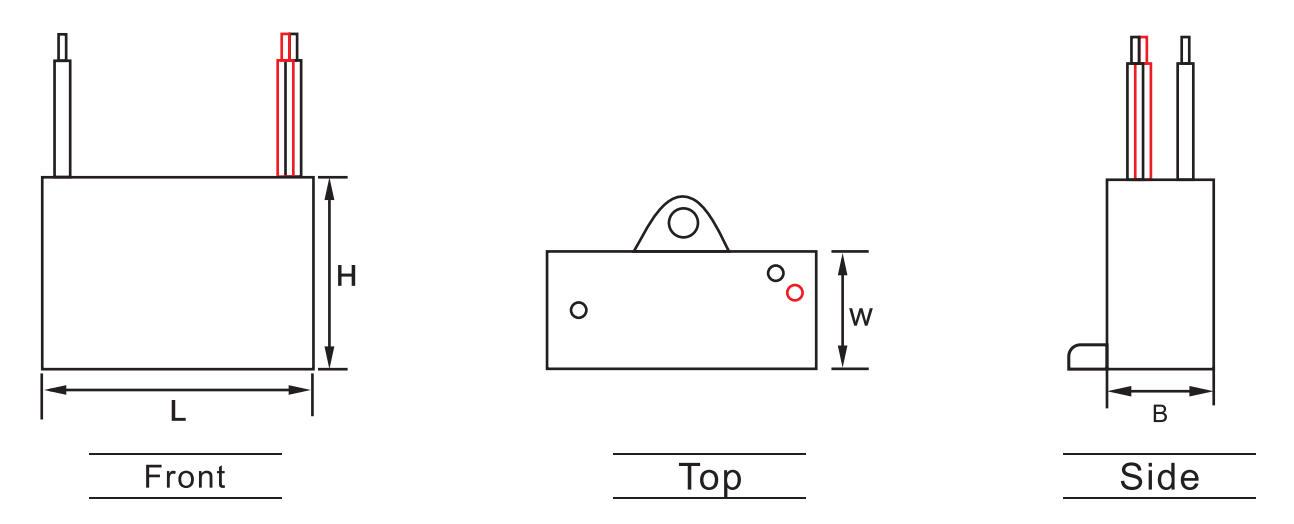 Film Capacitors 10uf 400v Cbb61 Ac Motor Run Capacitor