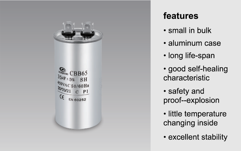 CBB65 capacitor features