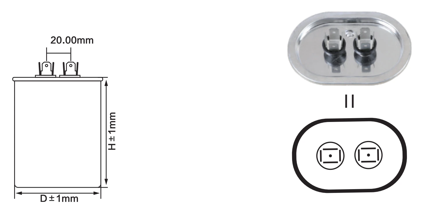 cbb65 capacitor for air-conditioner anatomy