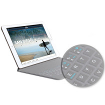 Wireless Bluetooth keyboard with universal case for 10.1'