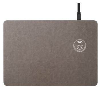 Market first leading design-QI UT-20 wireless charging mouse pad